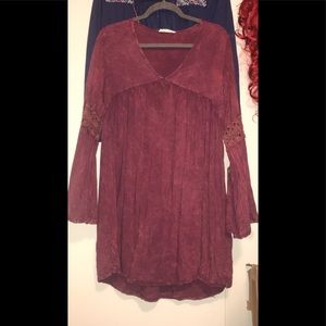 Busting in Color Blouse